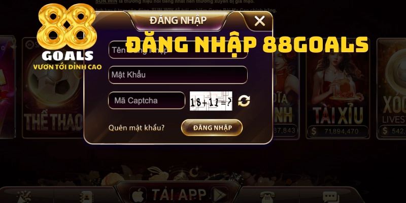 Đăng nhập 88GOALS